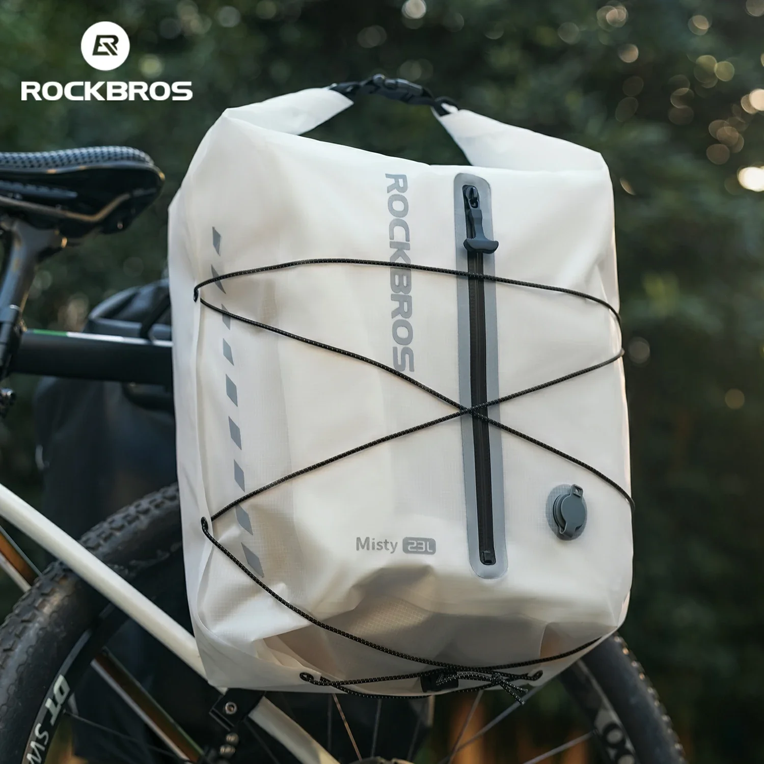 100% Waterproof Bike Rack Bag Lightweight 23L - Image 10
