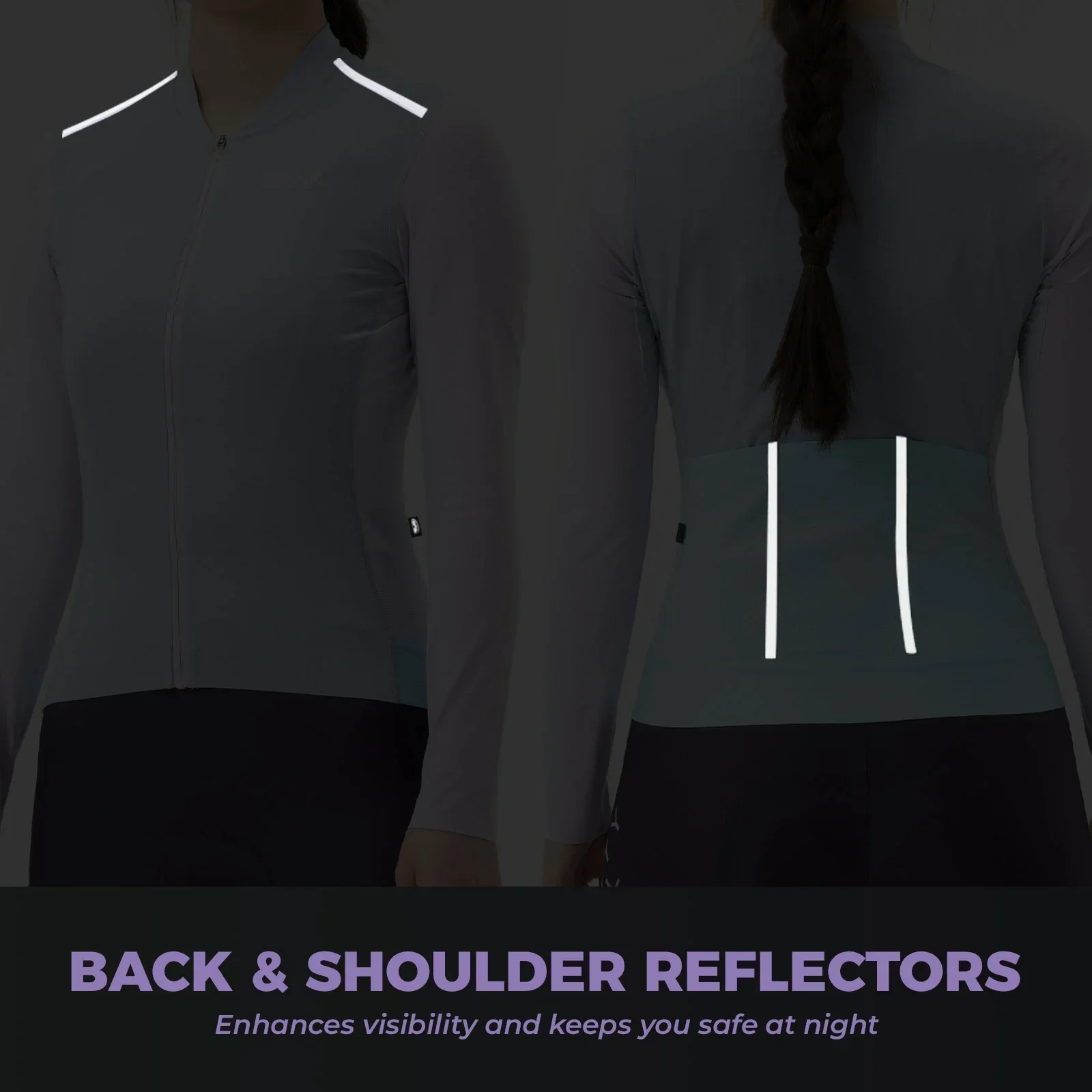 Women Cycling Jersey Breathable Moisture for 59°F–77°F - Image 8
