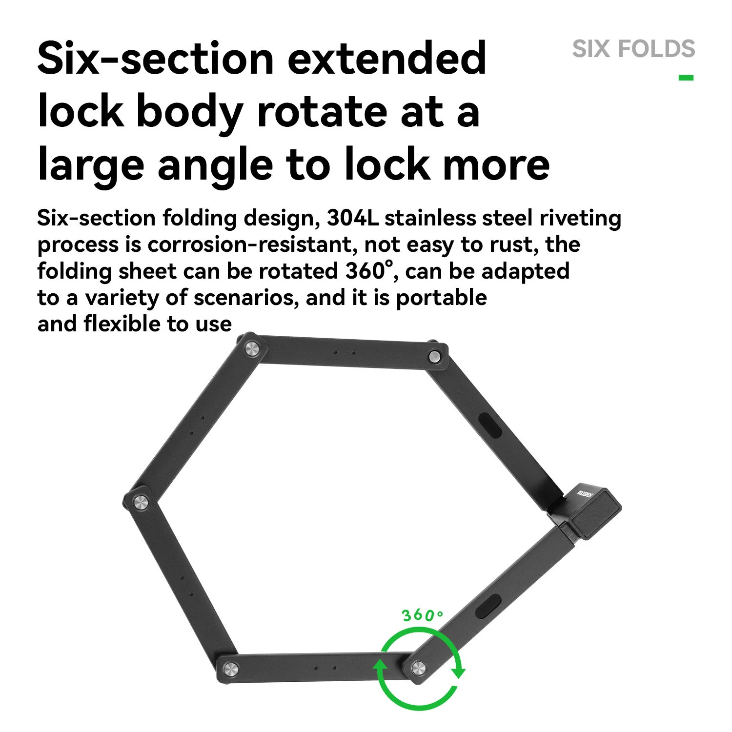 Folding Bike Lock ART Certified High-Security - Image 6