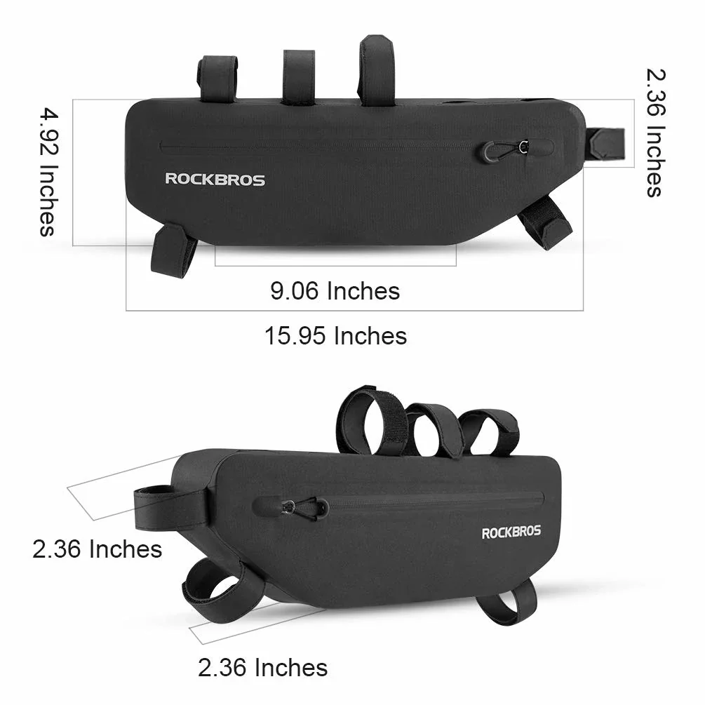 AS-018 Bike Triangle Bag Waterproof 3L/4L - Image 2