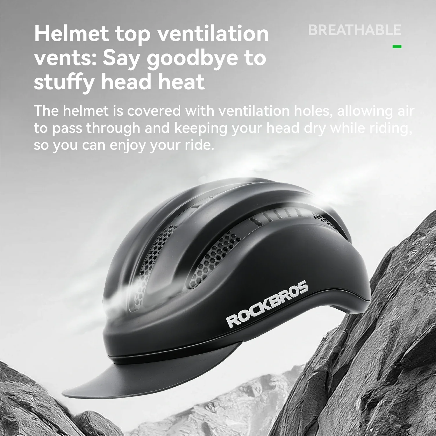 Bike Cycling Helmet with Magnetic Visor - Image 17