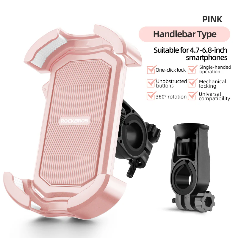 Universal Bike Phone Holder for Handlebar & Mirror - Image 10