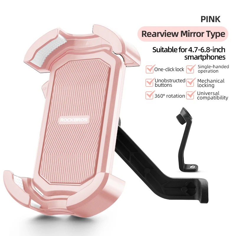 Universal Bike Phone Holder for Handlebar & Mirror - Image 16