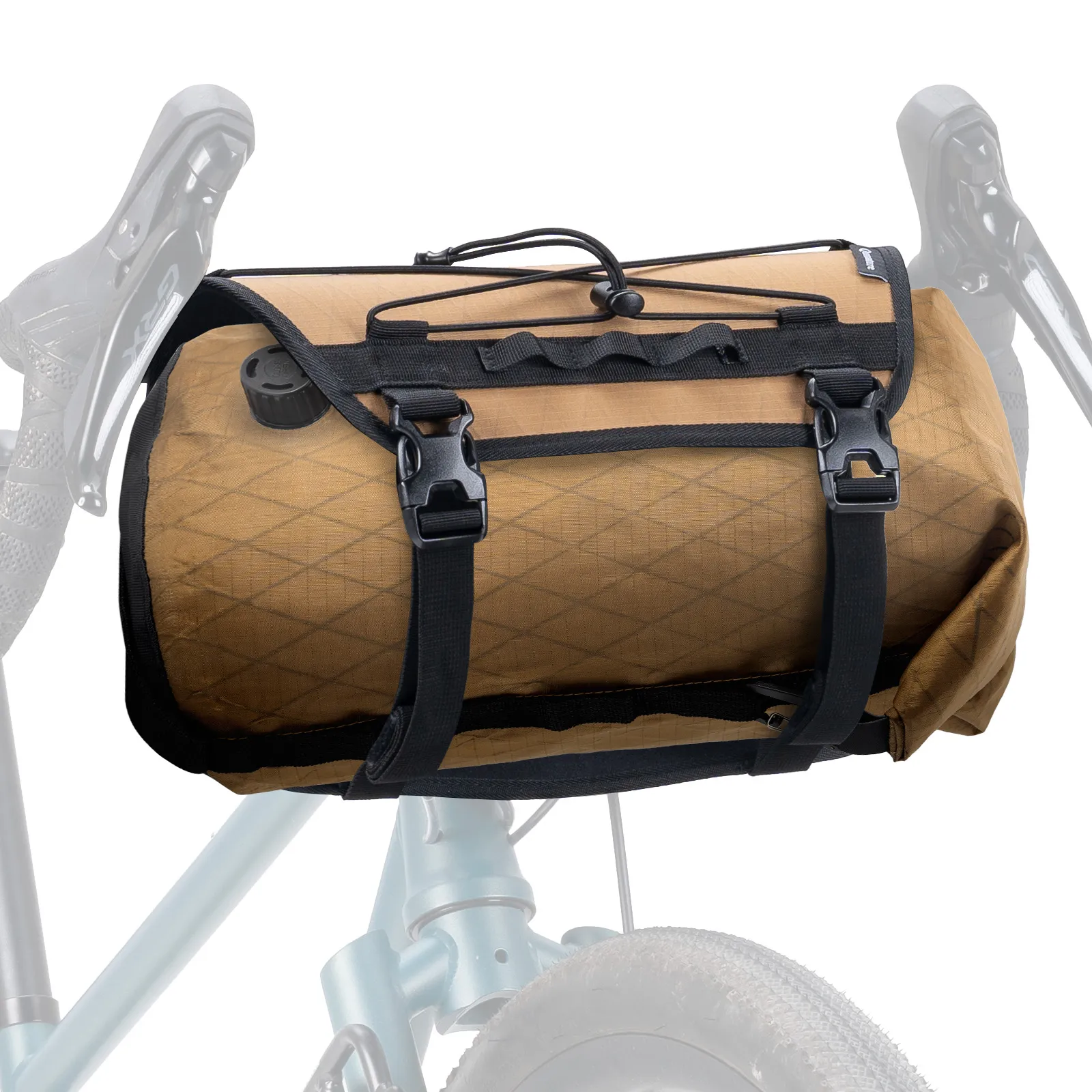 Bikepacking Front Handlebar Rack + Waterproof Compression Pack Set - Image 10