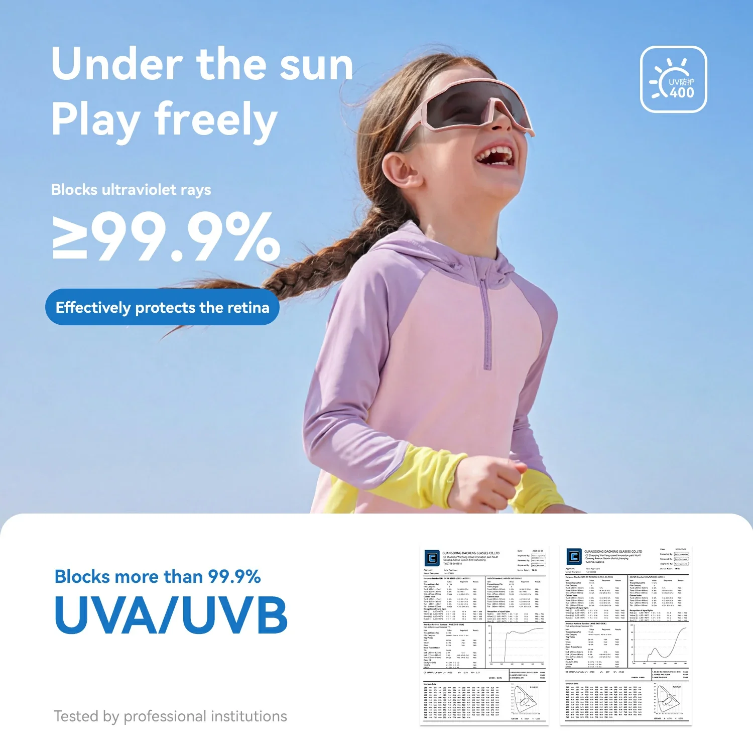 Durable Children's Outdoor Sports Glasses - Image 14