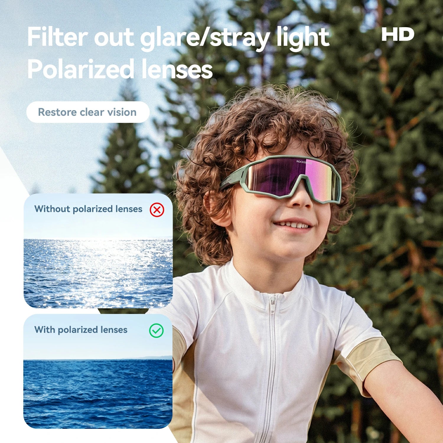 Durable Children's Outdoor Sports Glasses - Image 16