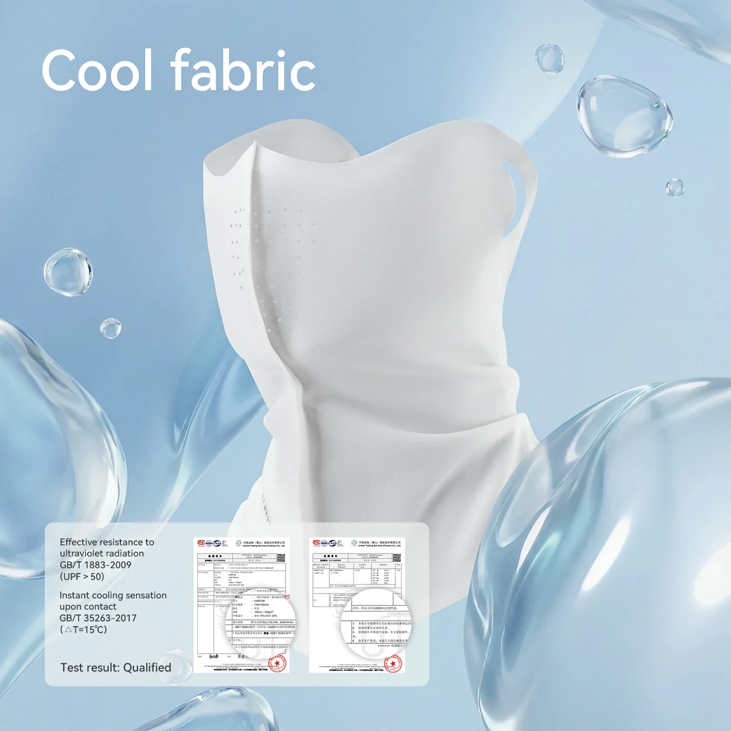 Cooling Face Mask Neck Gaiter for Cycling & Outdoor - Image 3