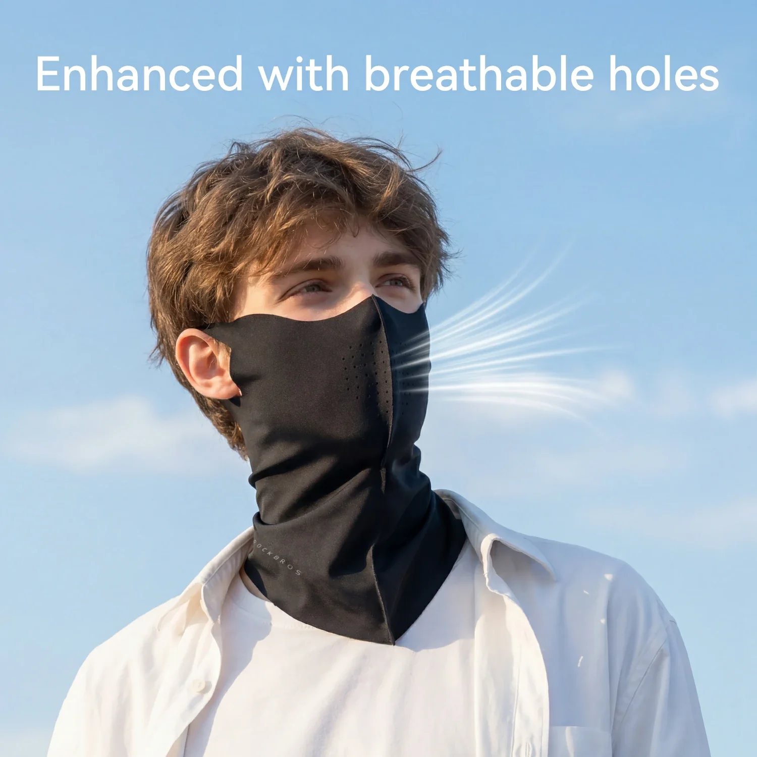 Cooling Face Mask Neck Gaiter for Cycling & Outdoor - Image 5