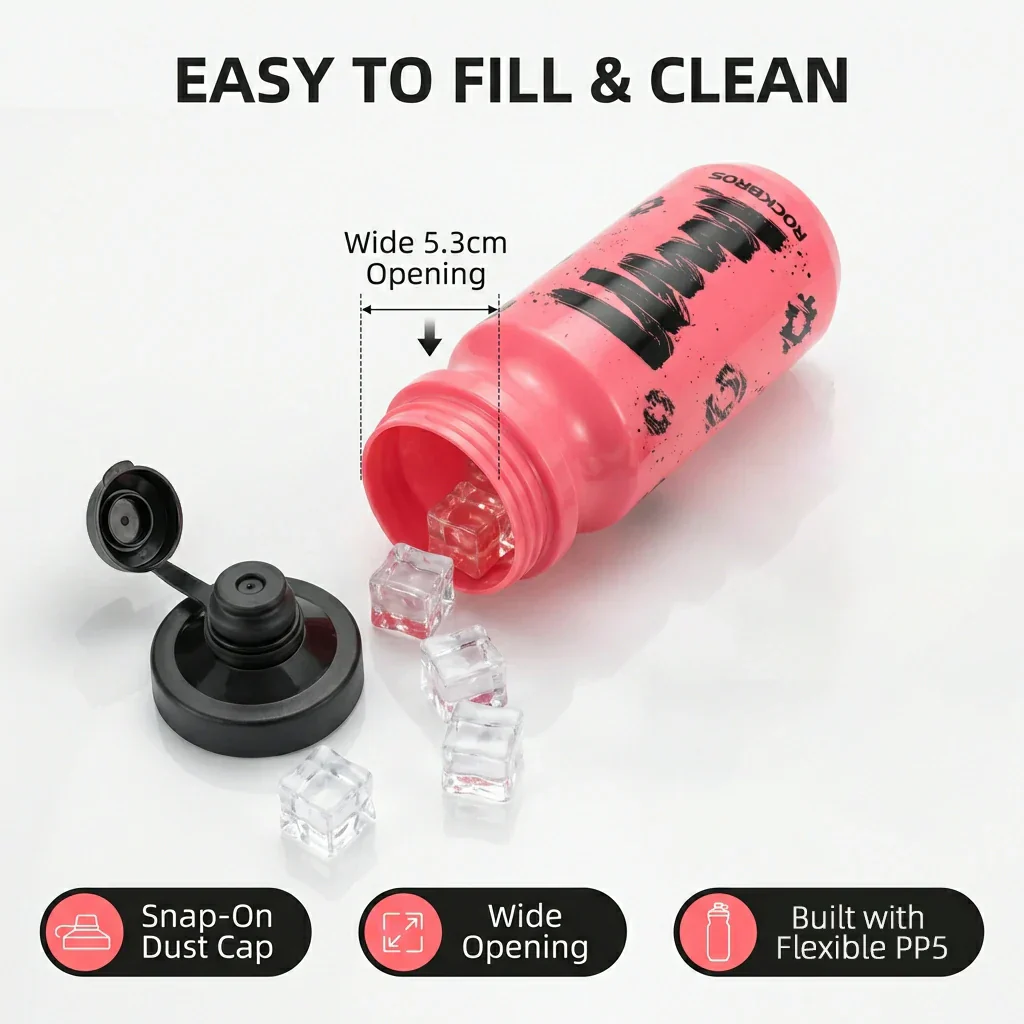 Cycling Water Bottle 600ml Leakproof - Image 7