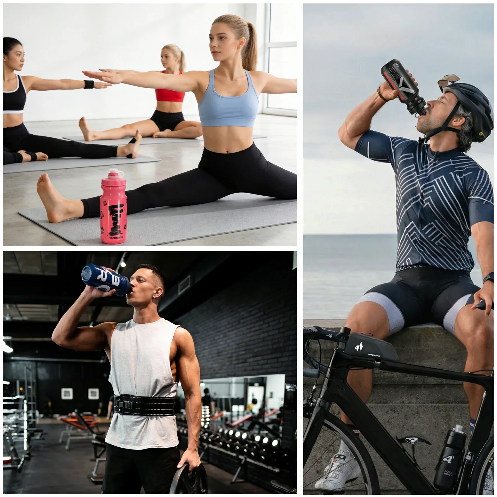 Cycling Water Bottle 600ml Leakproof - Image 9