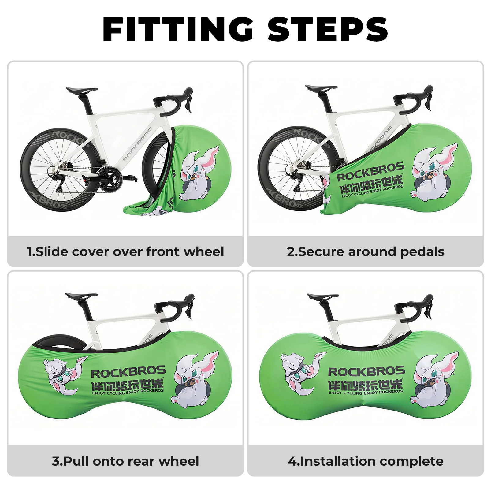 Bike Wheel Cover for 24-29” 700c Mountain Bikes - Image 18