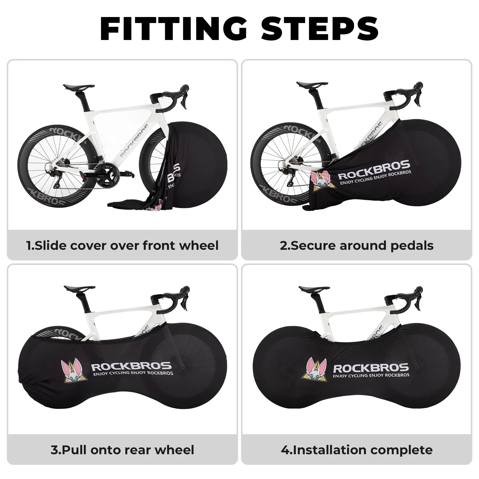 Bike Wheel Cover for 24-29” 700c Mountain Bikes - Image 26
