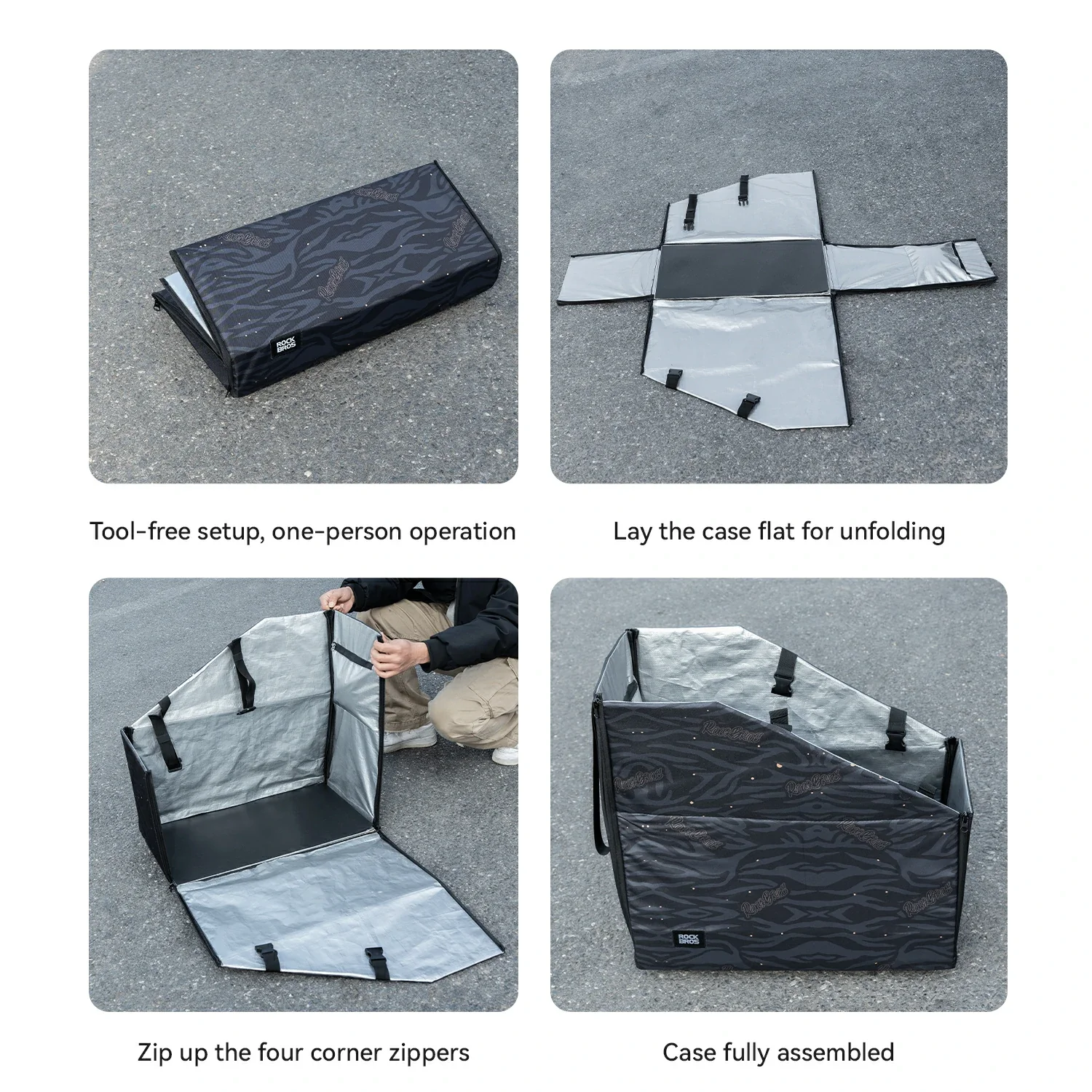 Folding Bike  Travel Case Fits 14"-22" Folding Bikes - Image 12