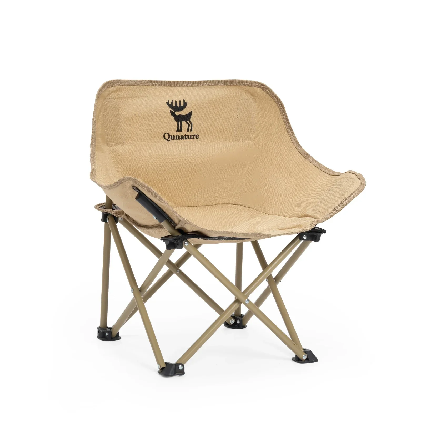 Qunature Folding Carbon Steel Camping Chair - Adult & Kids Sizes - Image 7