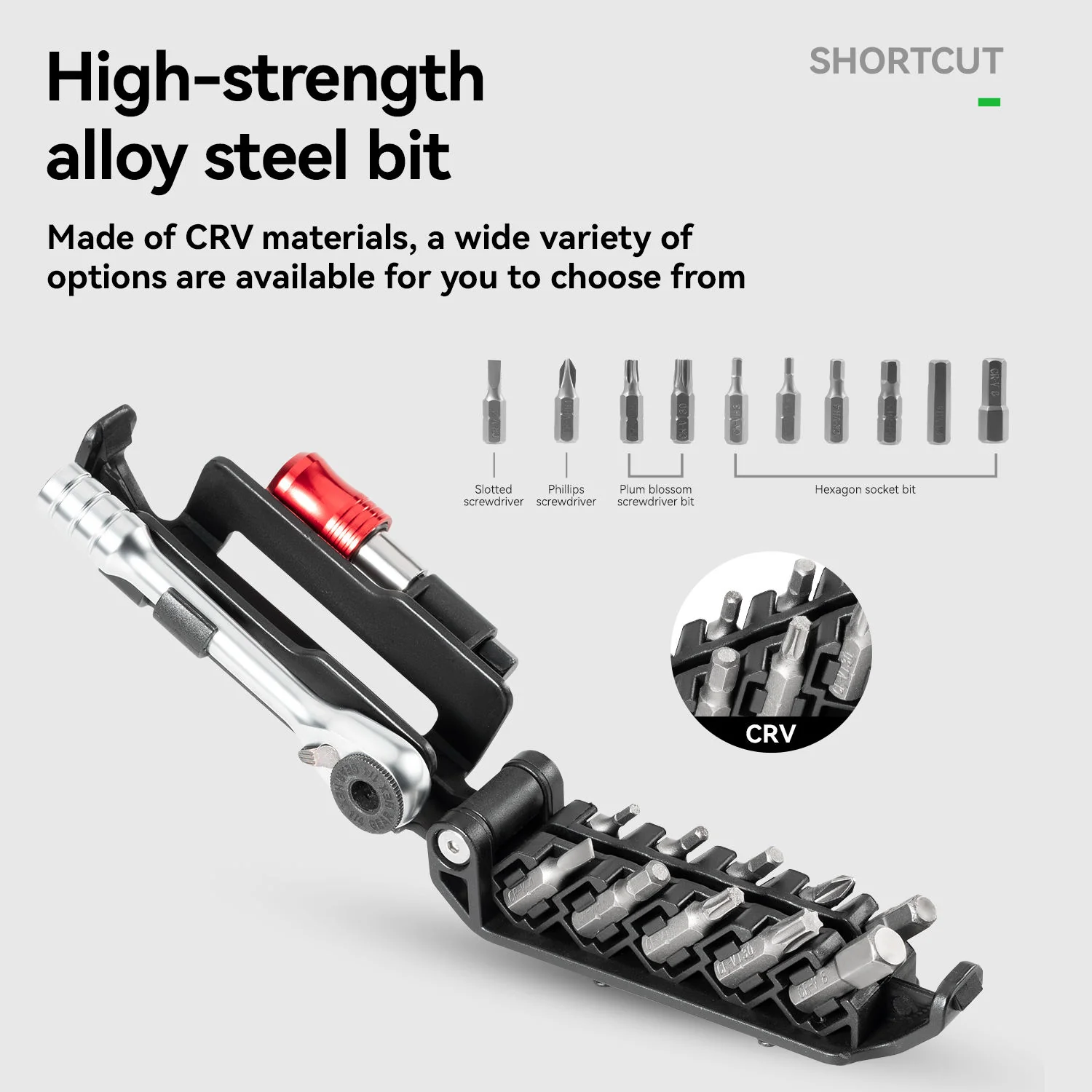 Folding Multi-Function Ratchet Tool - Image 2