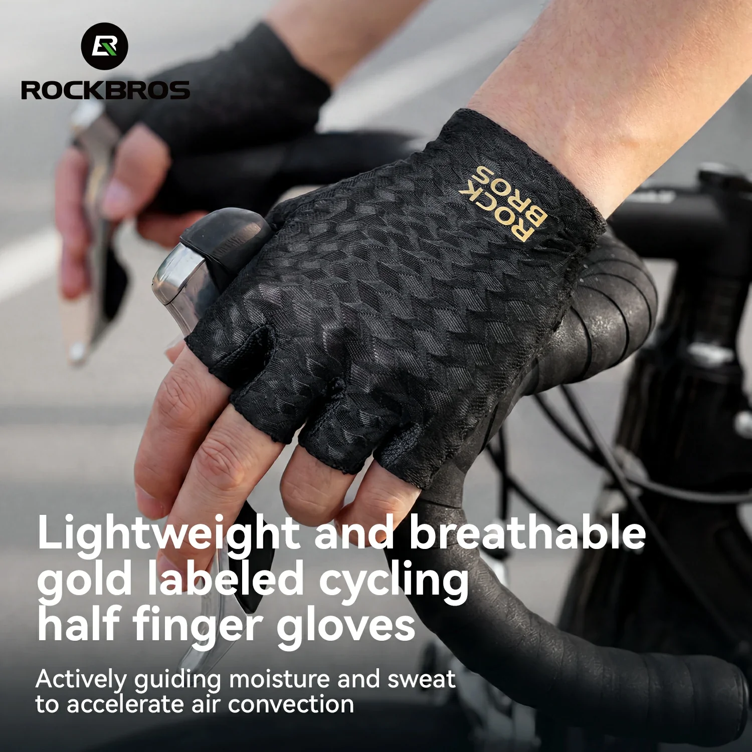 Half Finger Cycling Gloves with SBR Padding - Image 11