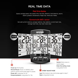【IGPSPORT】IGS50E GPS CYCLING COMPUTER - Image 2
