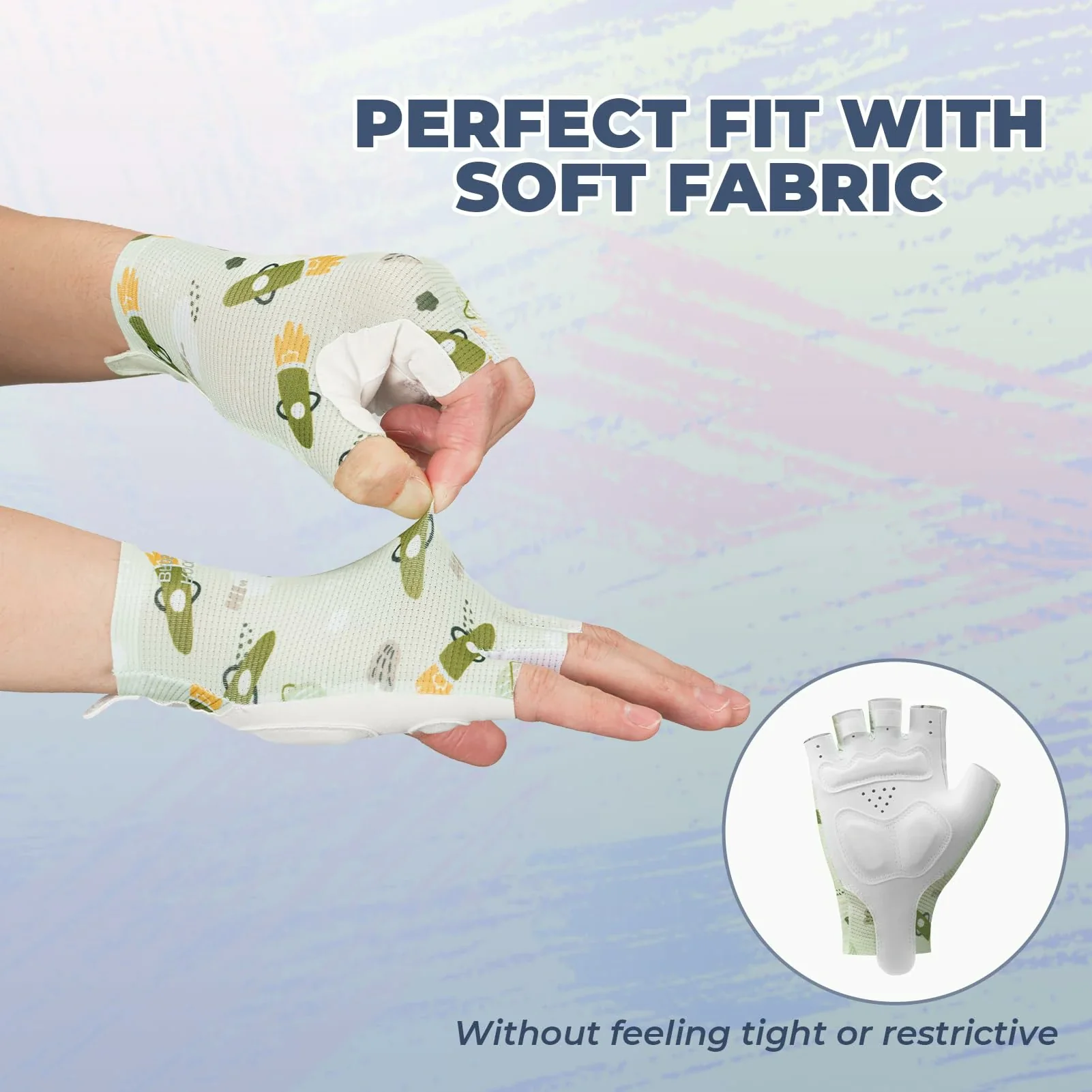 Kids Half Finger Cycling Gloves Non Slip - Image 10