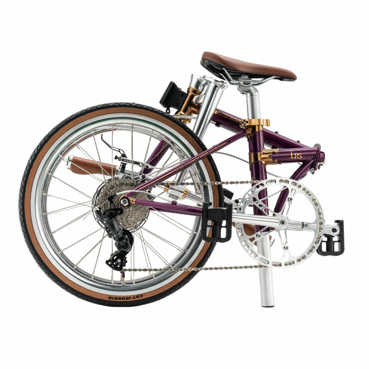 Loras-Steel 20-inch Folding Bike - Image 4