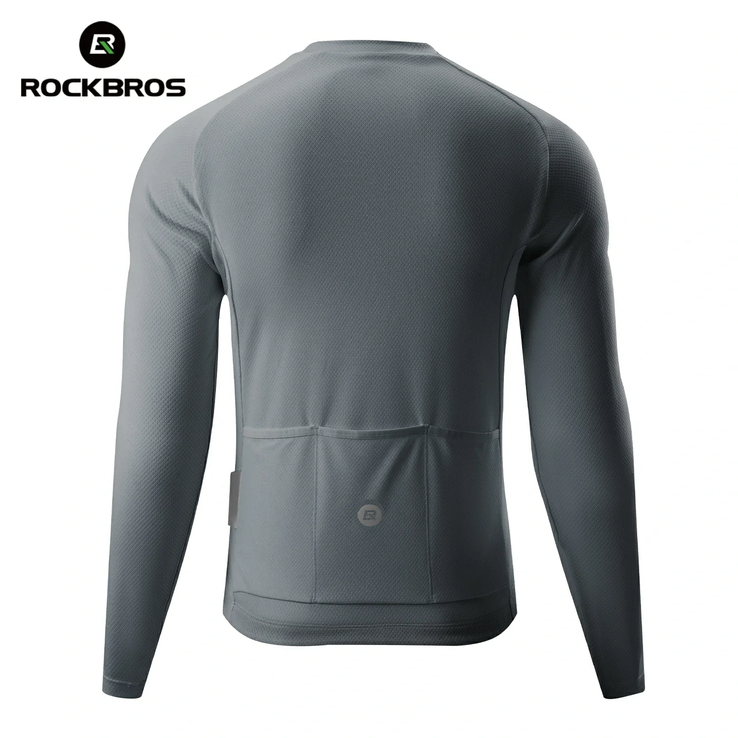 Men’s Summer Long Sleeve Cycling Jersey – Mesh Half-Zip - Image 9