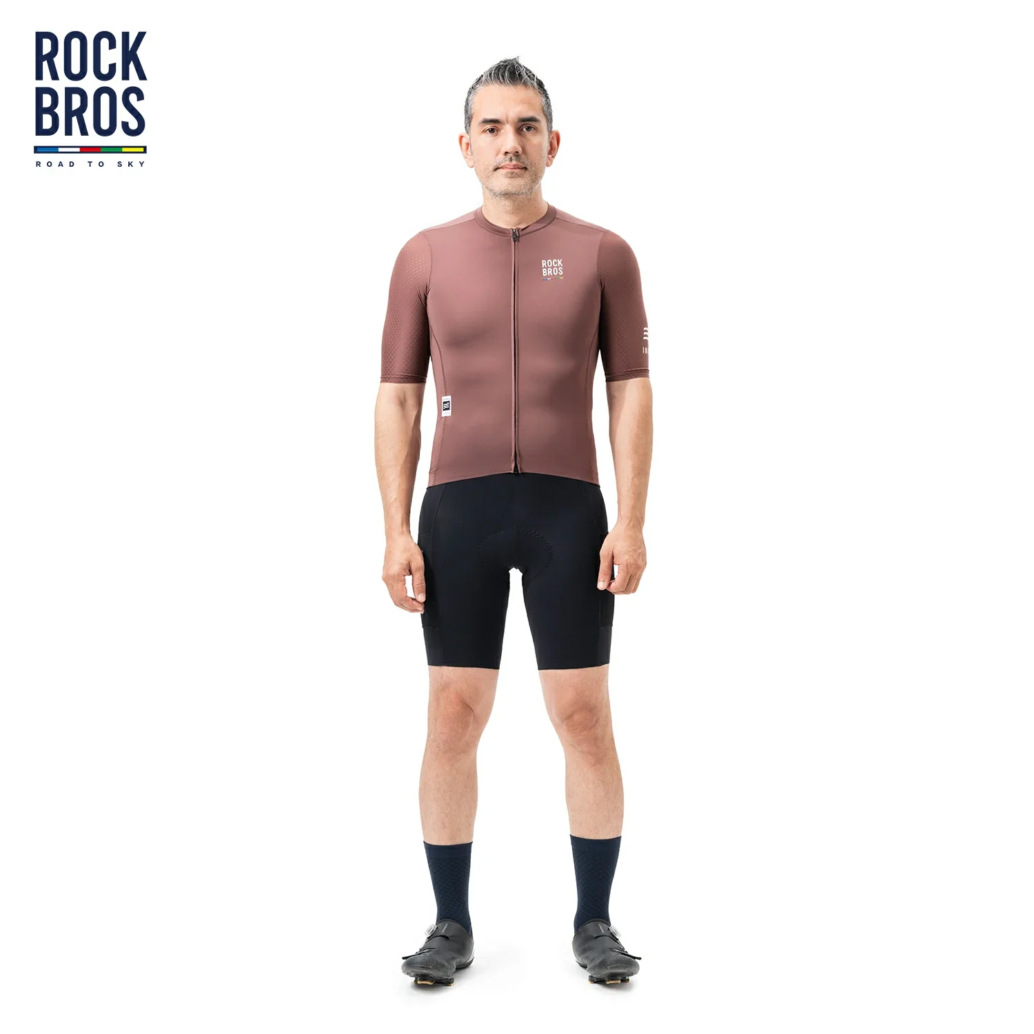 Men's Short Sleeve Cycling Jersey Breathable | Road to Sky - Image 15
