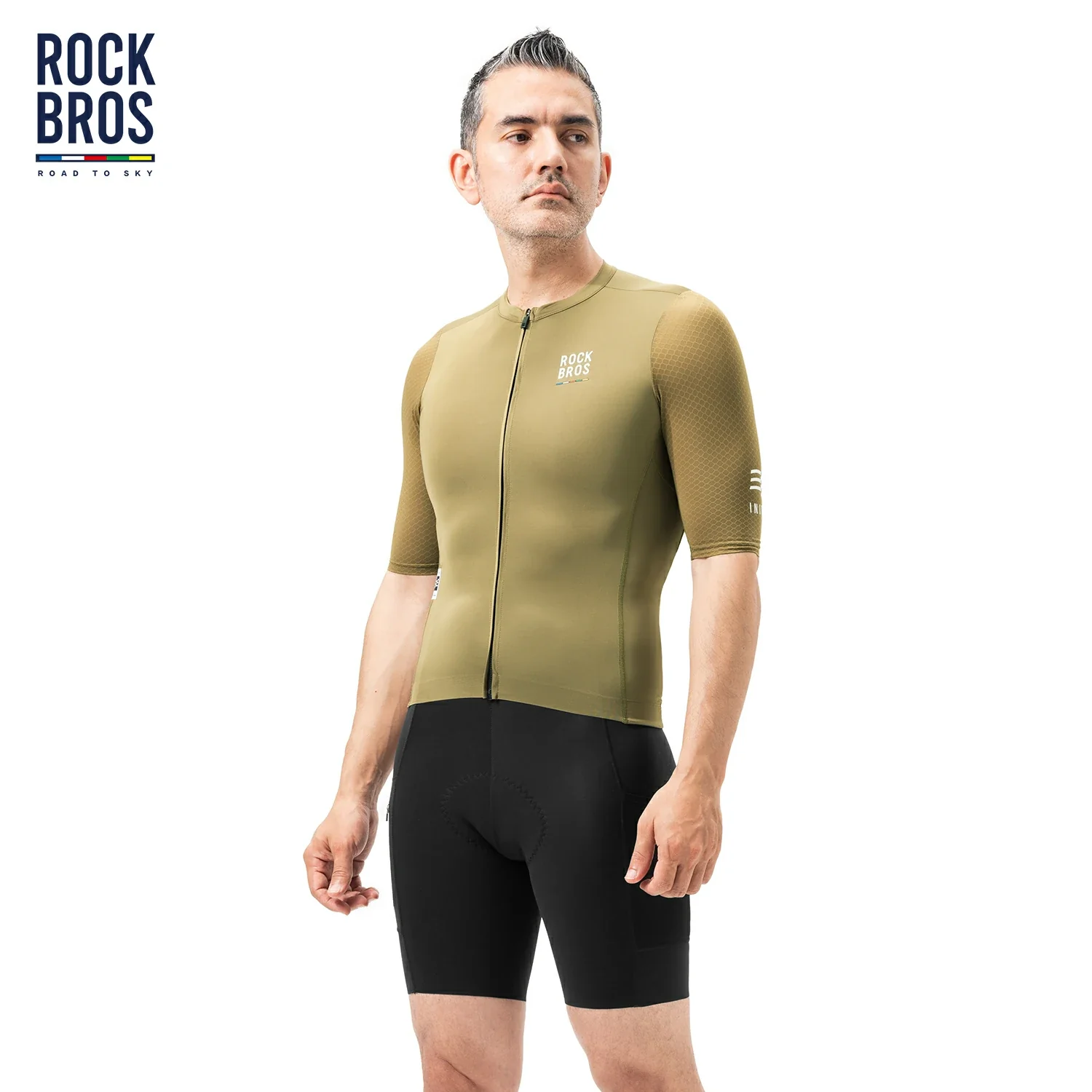 Men's Short Sleeve Cycling Jersey Breathable | Road to Sky - Image 8