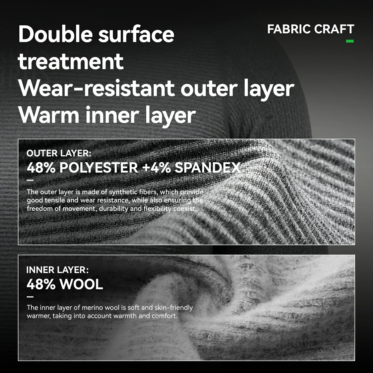 Men’s Cycling Base Layer Merino Wool - Image 6