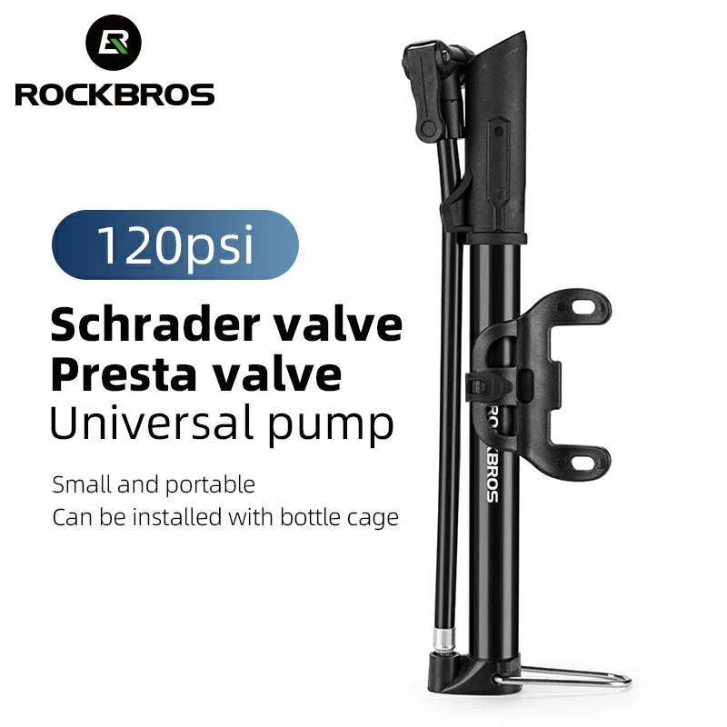 BG-1047 Mini Bike Pump 120 PSI - Image 3