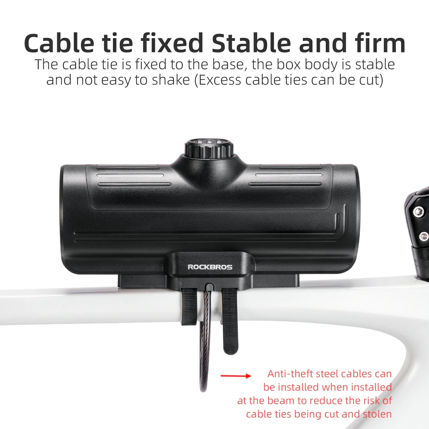 ROCKBROS Water-Resistant Bike Frame Bag with Password Lock - Image 8