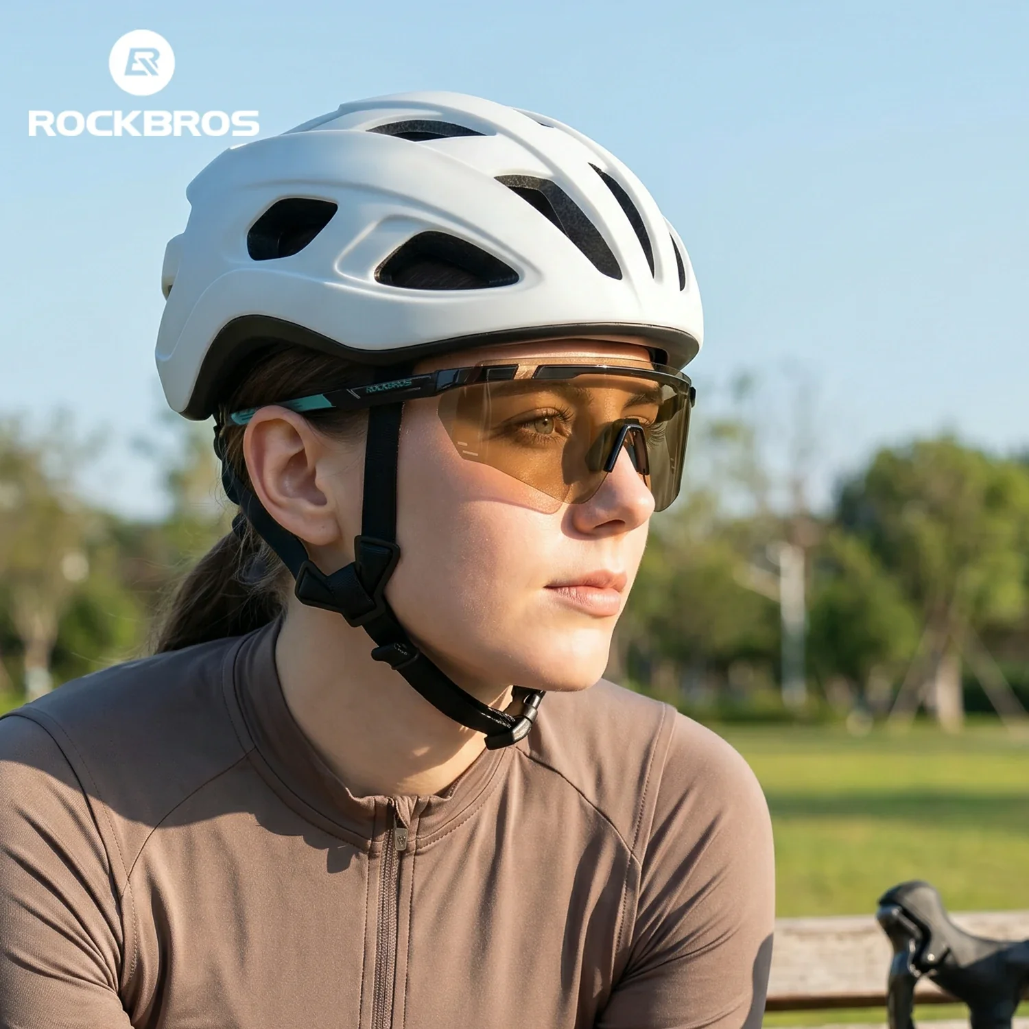 Photochromic Cycling Sunglasses with UV400 Protection, Prescription Ready - Image 4