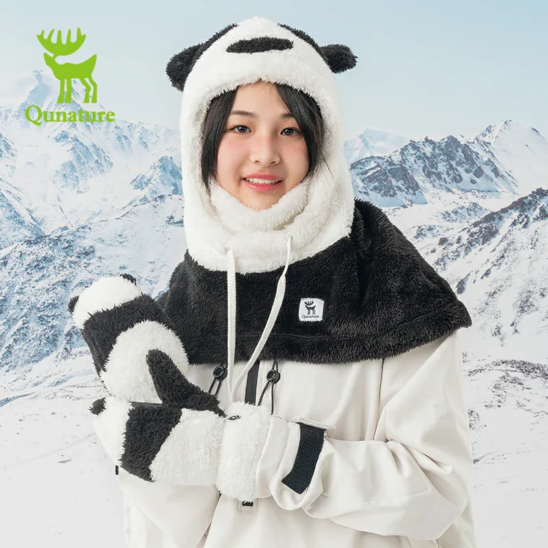 Qunature Panda Ski Gloves | Secure Grip & Warmth for Families - Image 4