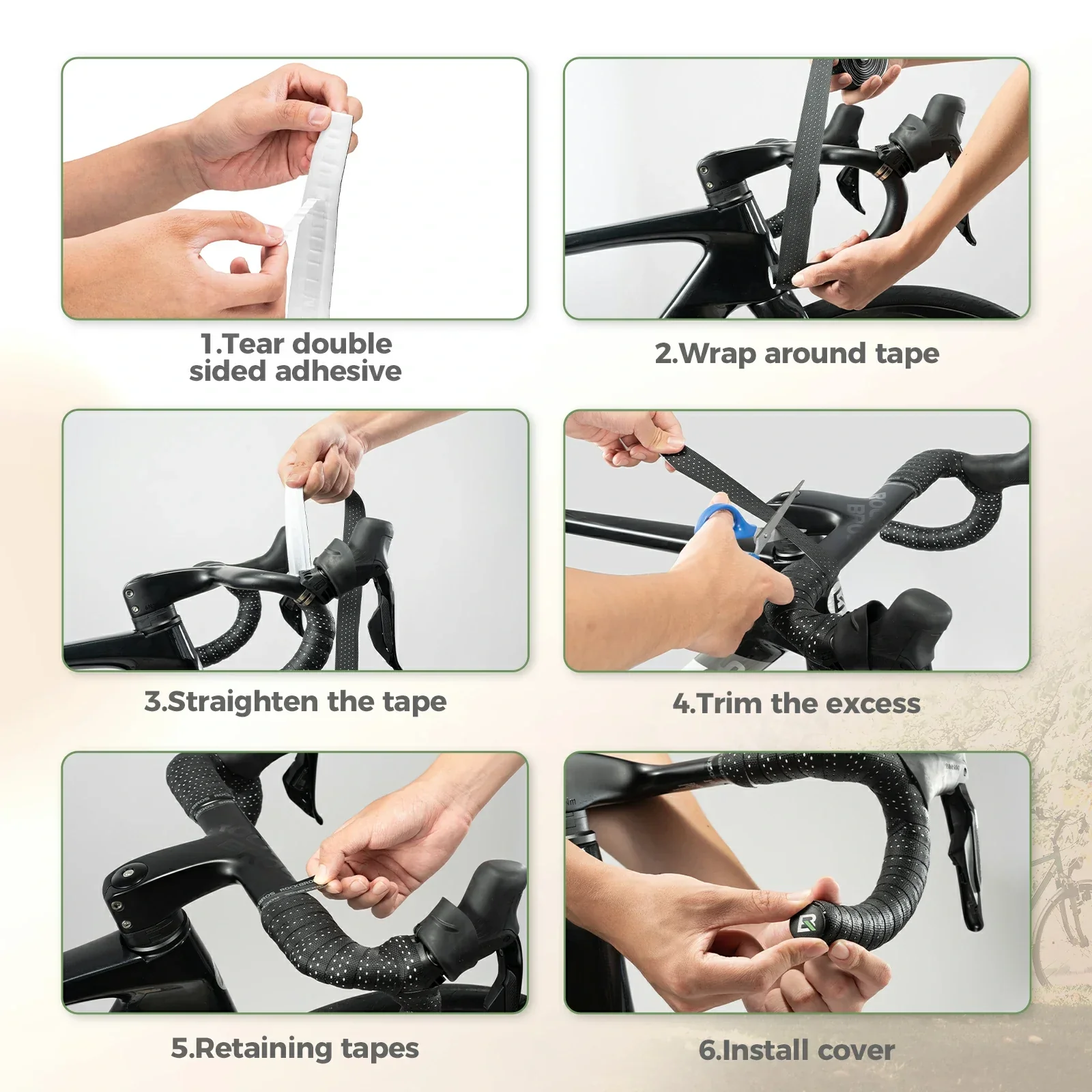Road Bike Handlebar Tape 3mm Extra Long 220cm - Image 22