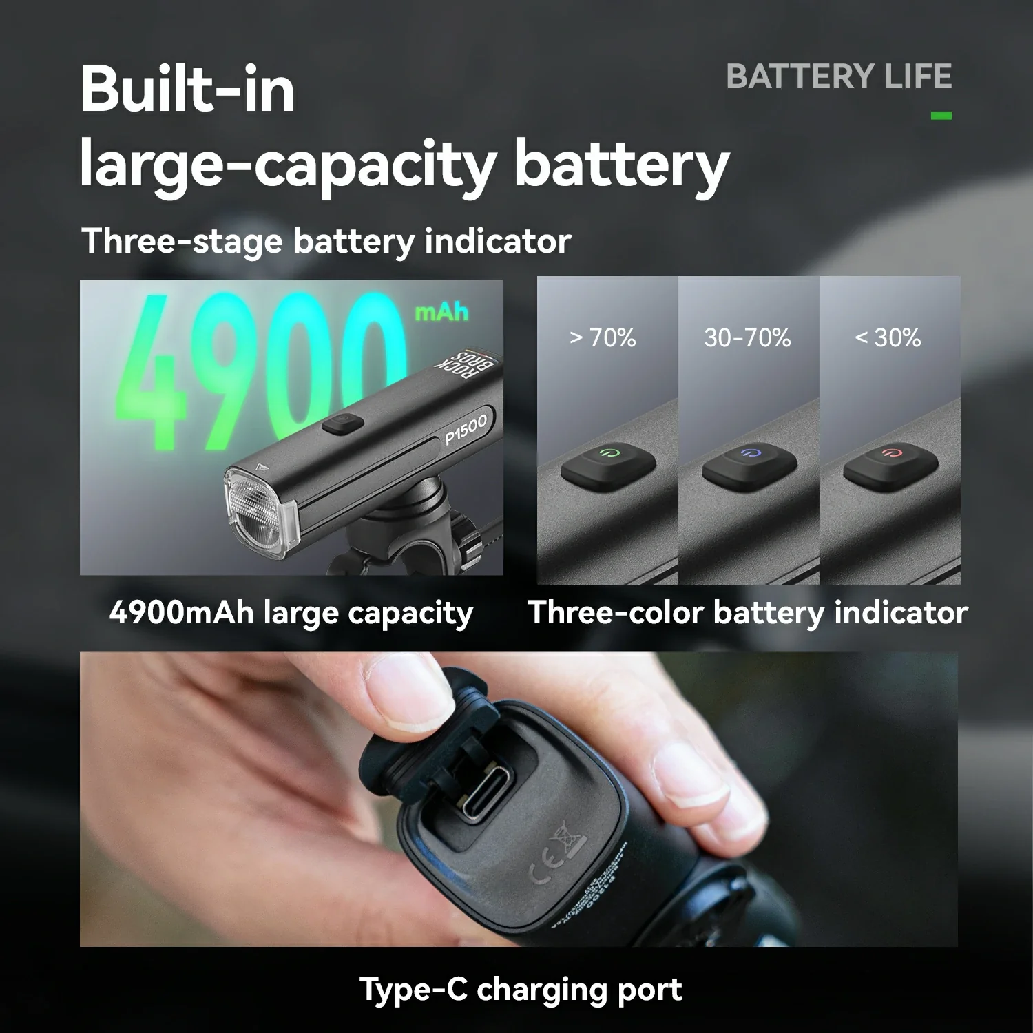 ROAD TO SKY Highlight 600/1200/1500lm usb-c - Image 11