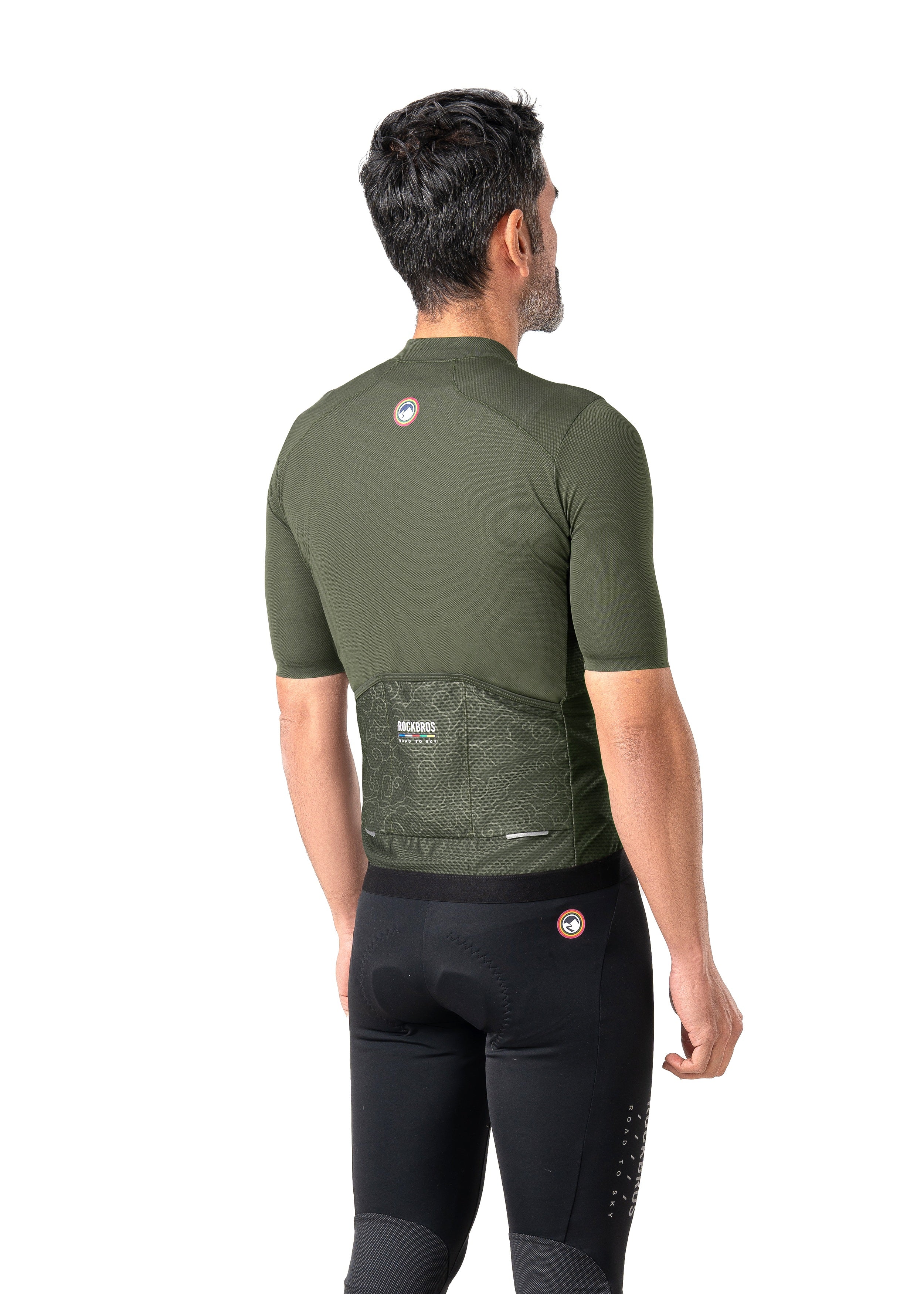 ROCKBROS Road-to-Sky Men's Cycling Short-Sleeved Jersey - Image 13
