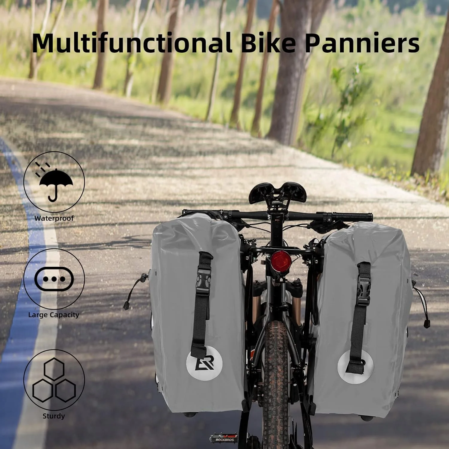 Bike Pannier Waterproof for Rear Rack - Image 22