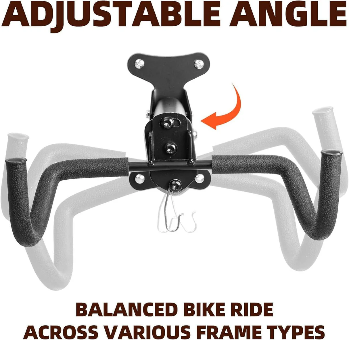 ROCKBROS Wall-Mounted Bike Holder 33 lb Capacity - Image 5