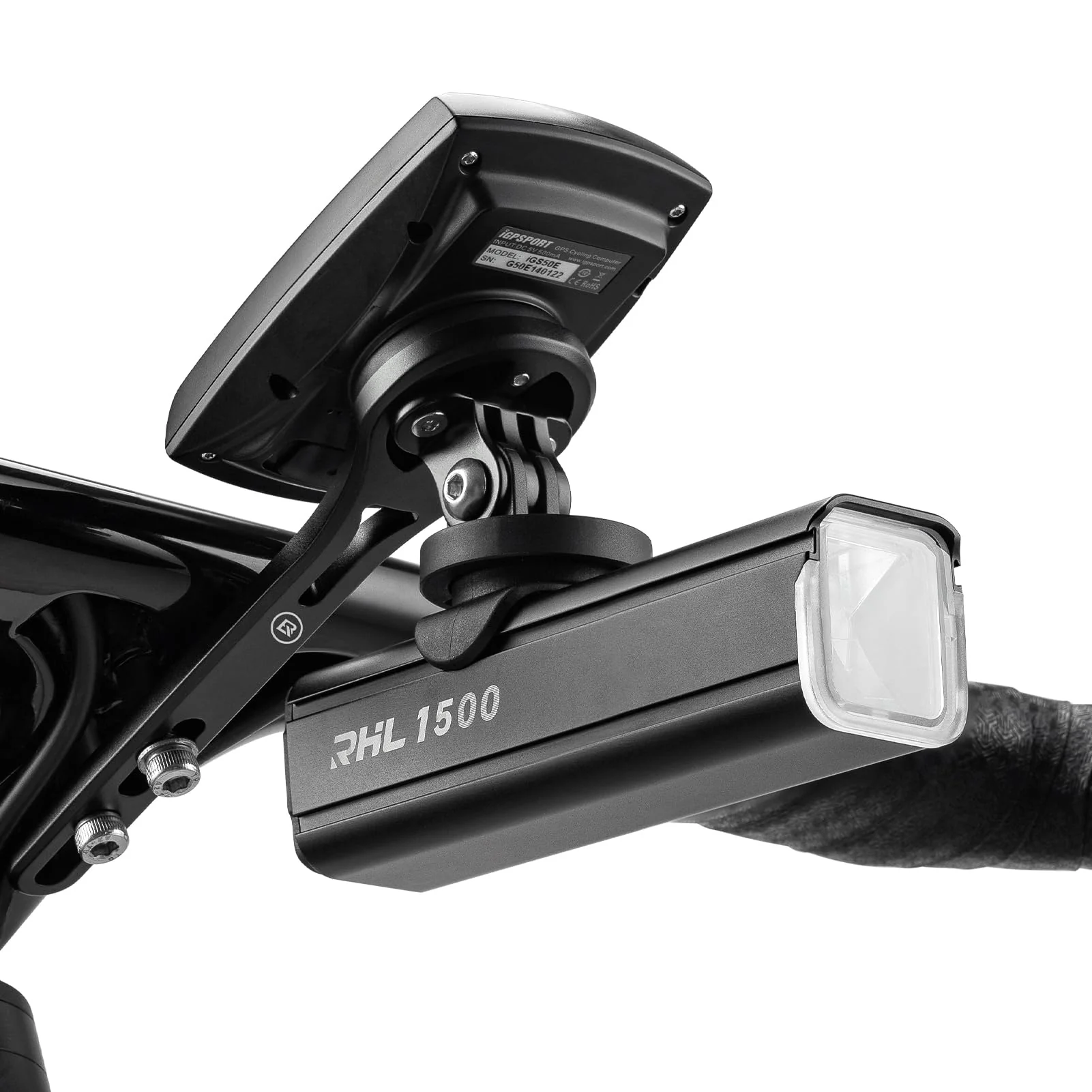 ROCKBROS Bike Aluminum Computer Mount  compatible with Garmin, Wahoo, Bryton, and GoPro - Image 15