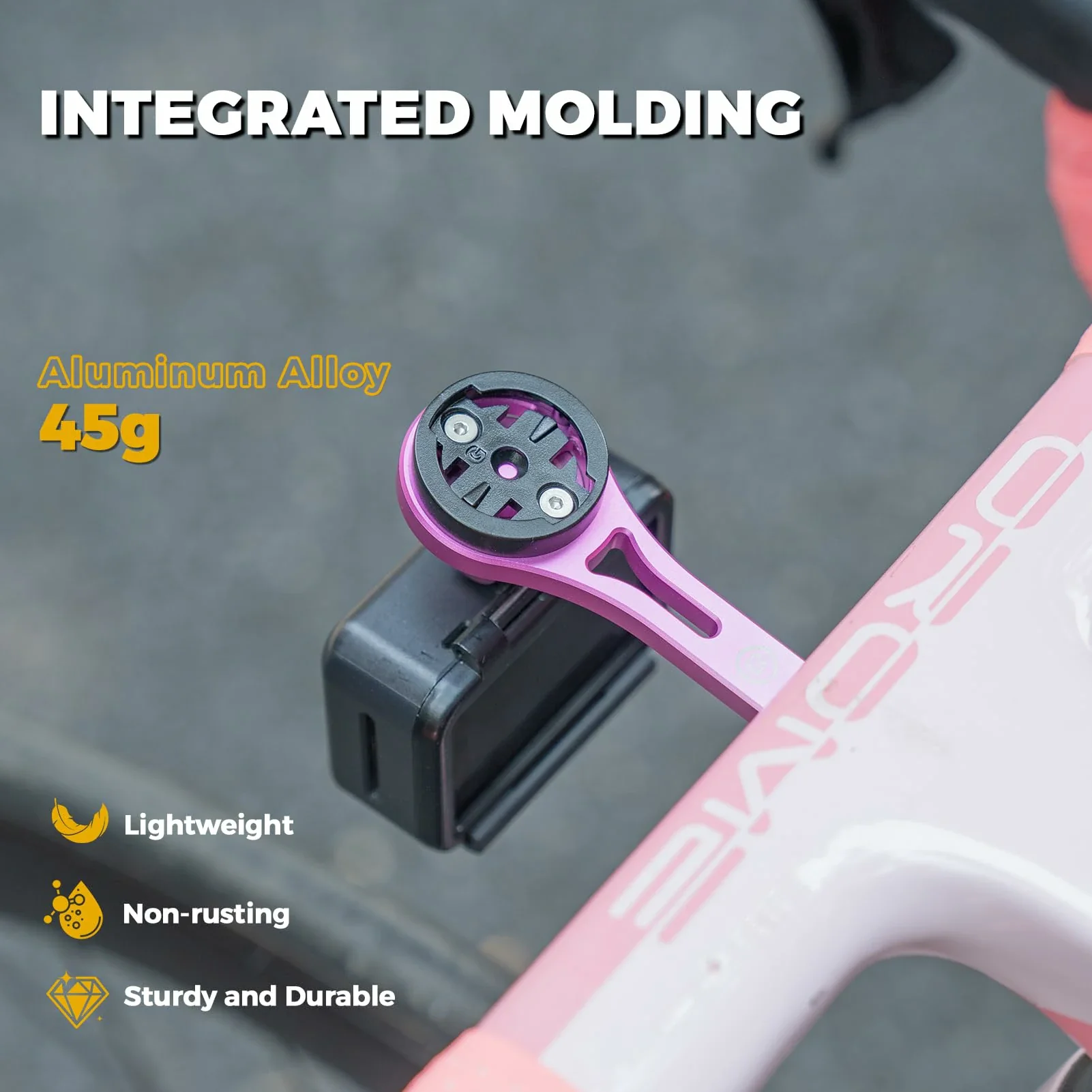ROCKBROS Bike Aluminum Computer Mount  compatible with Garmin, Wahoo, Bryton, and GoPro - Image 19