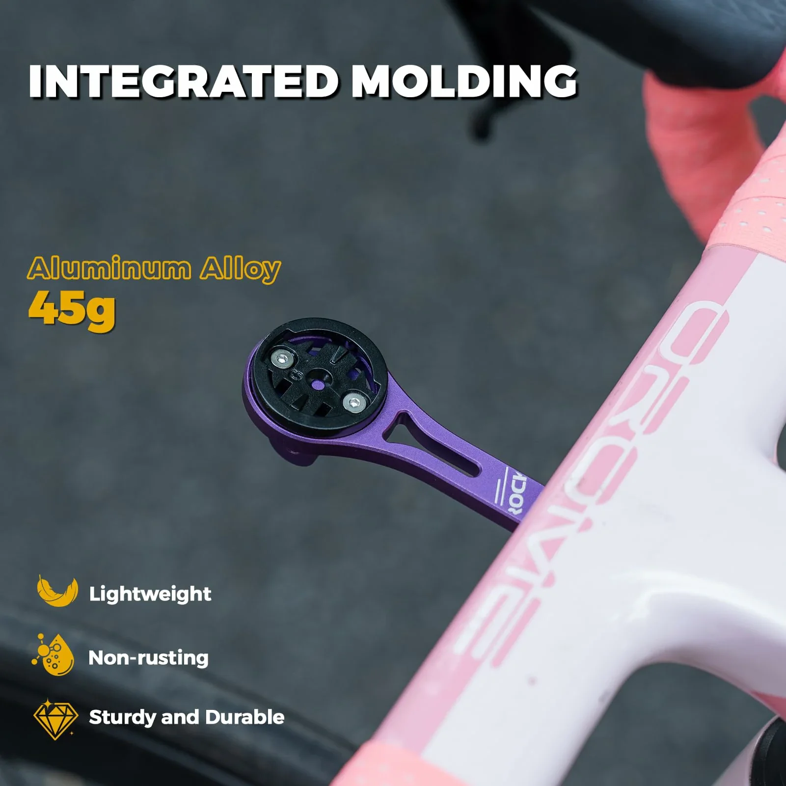 ROCKBROS Bike Aluminum Computer Mount  compatible with Garmin, Wahoo, Bryton, and GoPro - Image 24