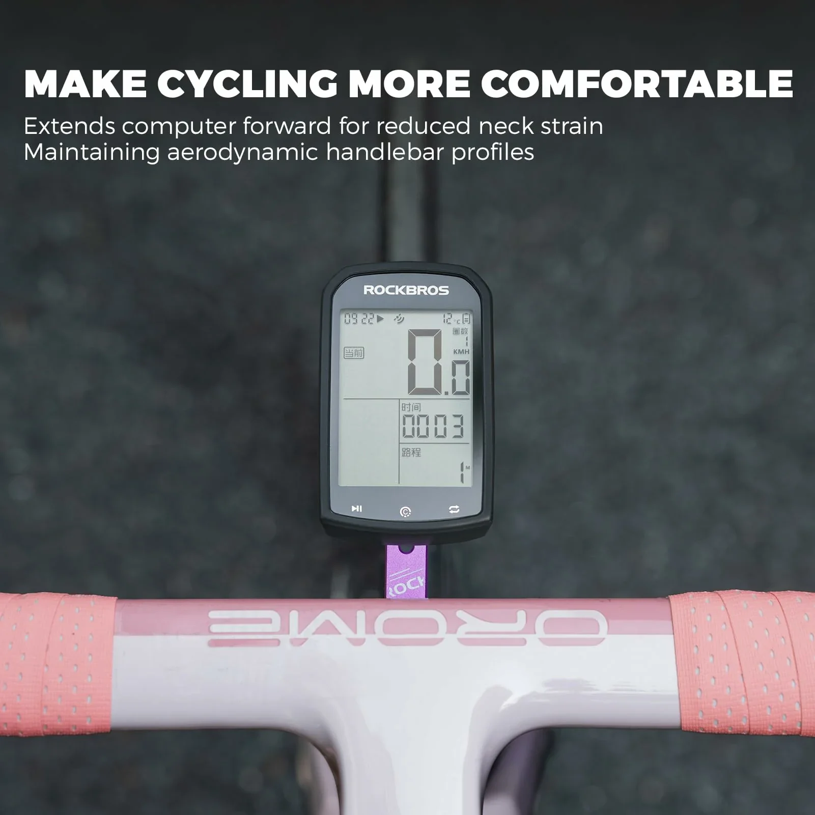 ROCKBROS Bike Aluminum Computer Mount  compatible with Garmin, Wahoo, Bryton, and GoPro - Image 25