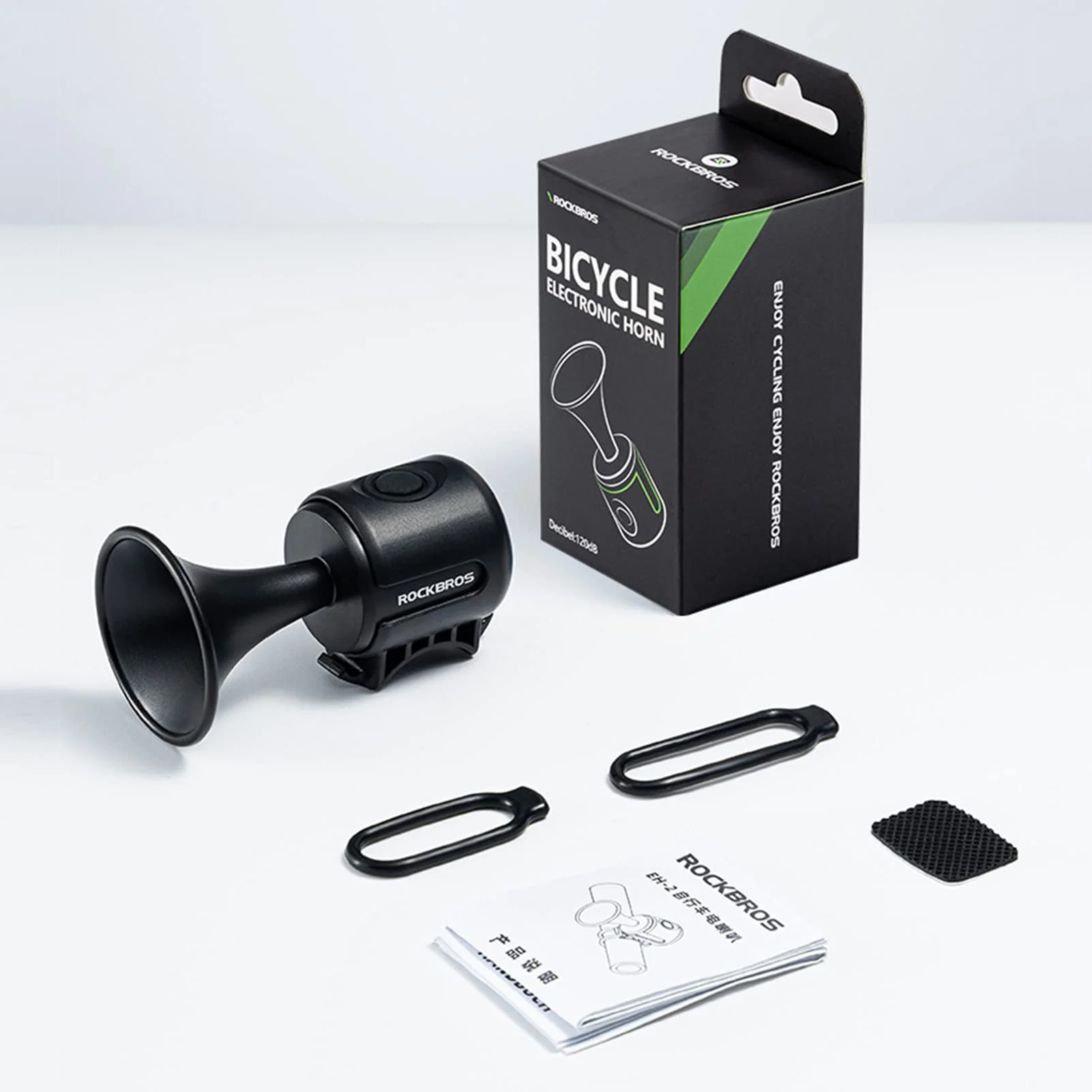 ROCKBROS Bike Bell Electric Bike Horn Waterproof 120dB - Image 5