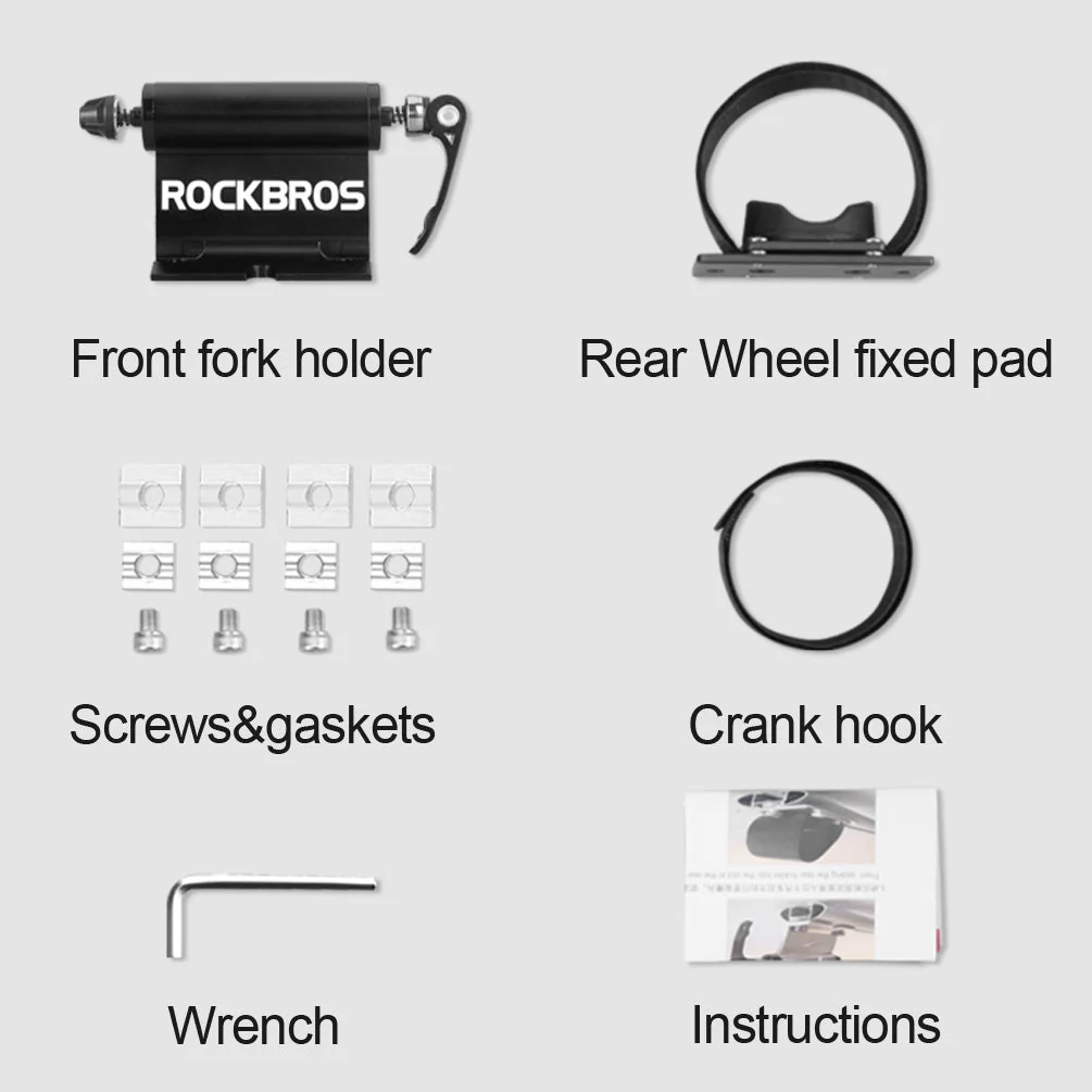 ROCKBROS Fork Mount Roof Bike Rack - Image 5