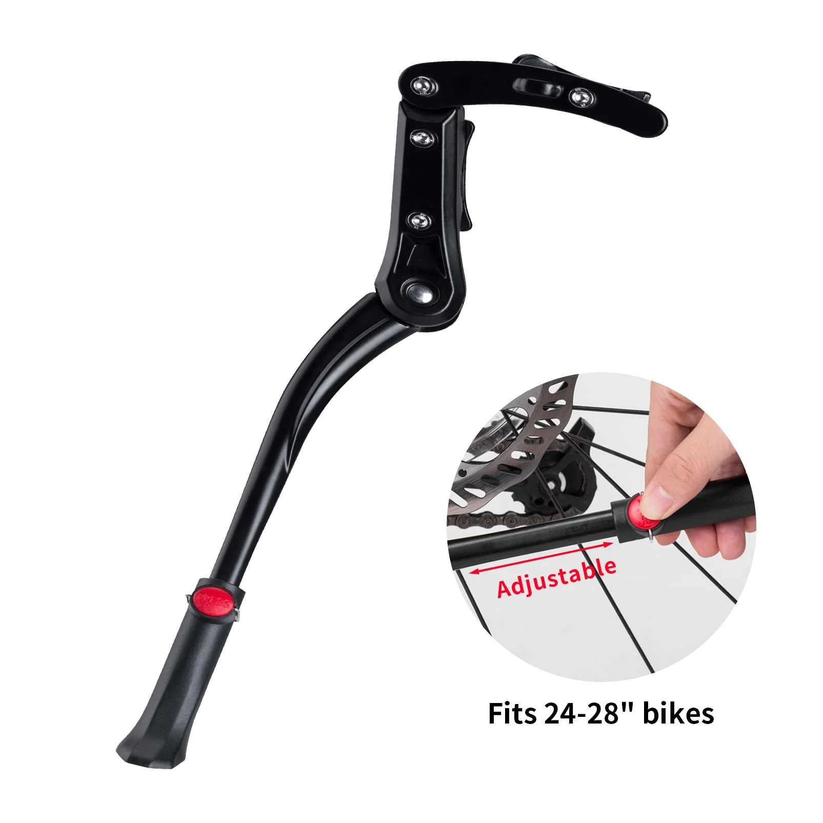 Heavy-Duty Side Kickstand for 24"-28" Mountain Bikes - Image 4