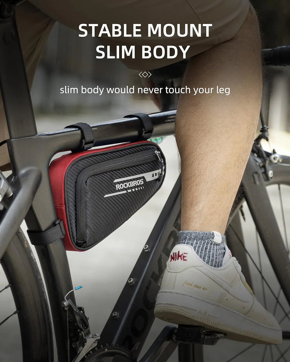 ROCKBROS Bike Triangle Bag Storage Bag Bicycle Frame Pouch Bag - Image 17