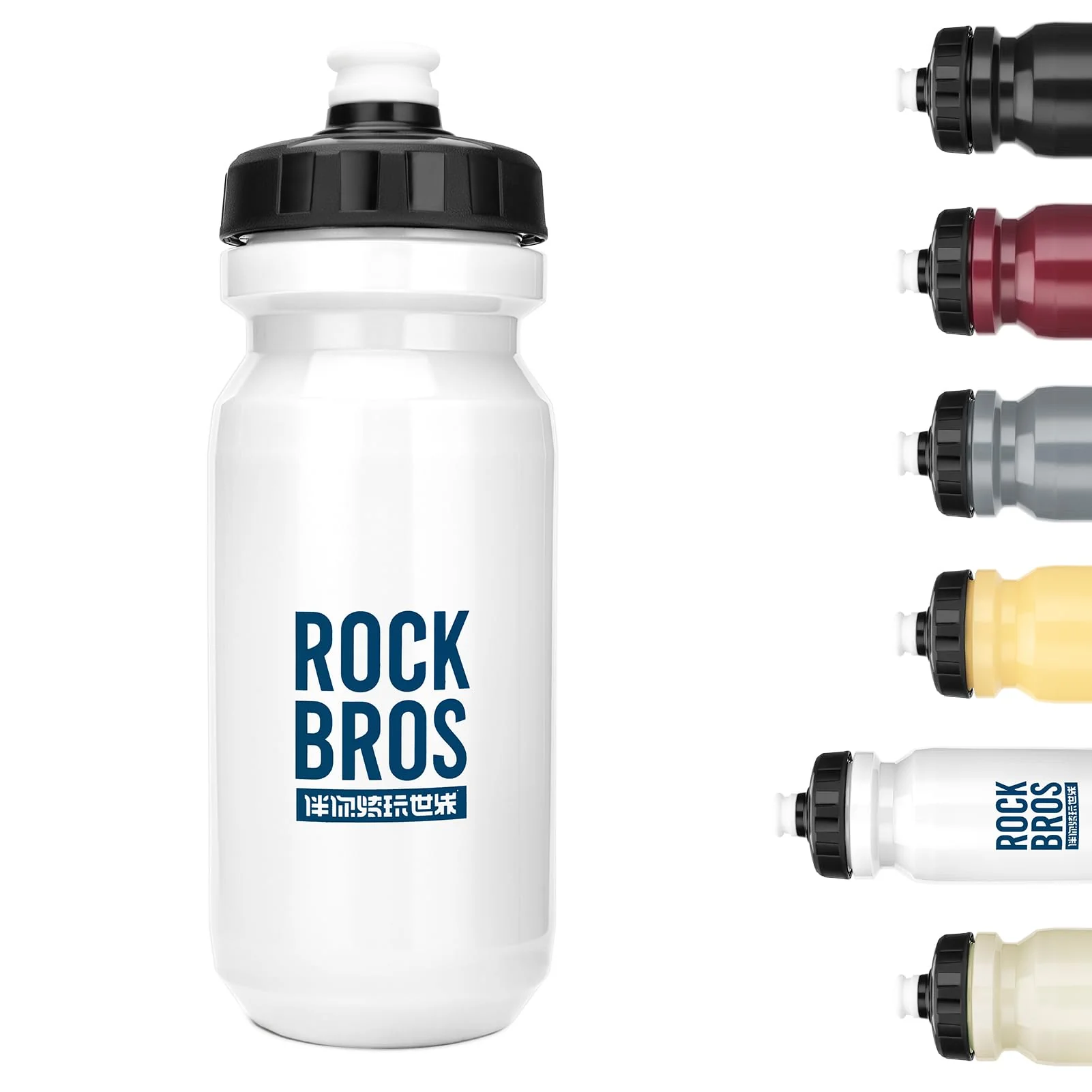 ROCKBROS Bike Water Bottle Squeeze Bicycle Water Bottle BPA-Free - Image 3