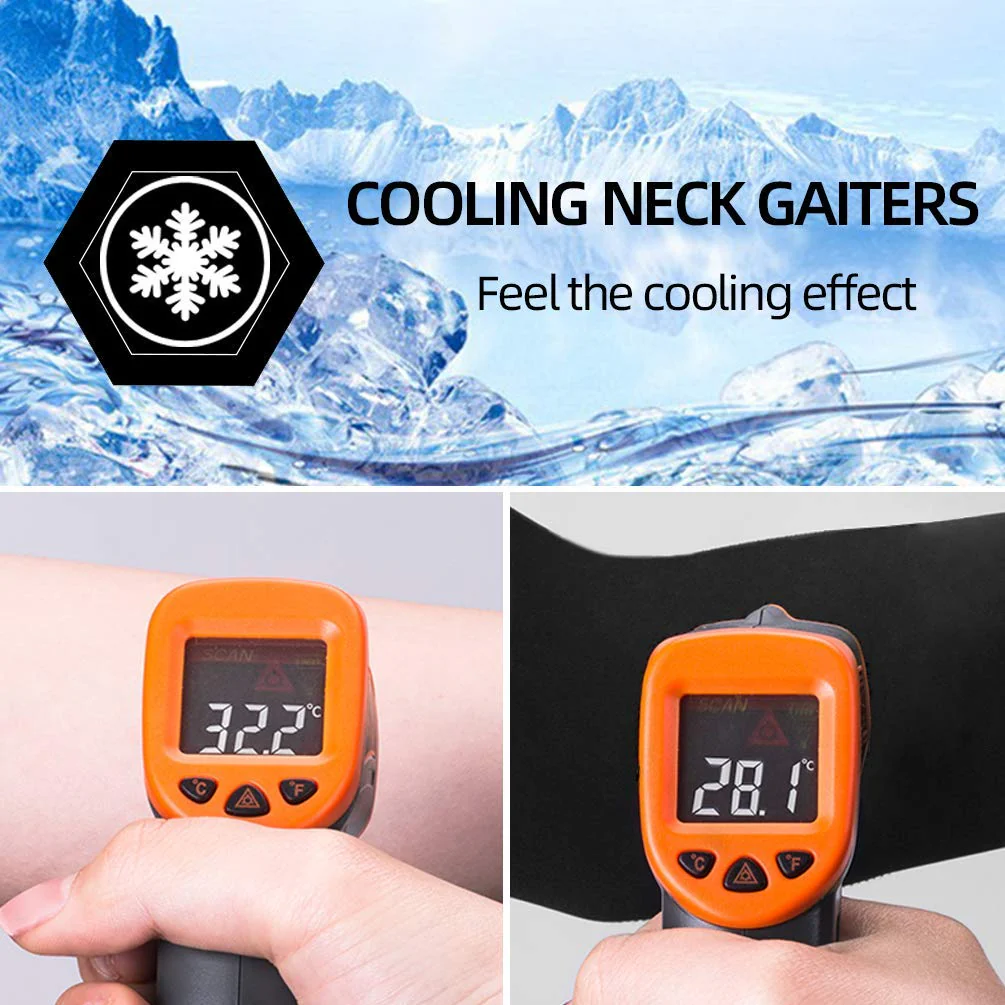 ROCKBROS Cooling Neck Gaiter Face Mask Fishing Scarf Face Cover for Men Women - Image 22
