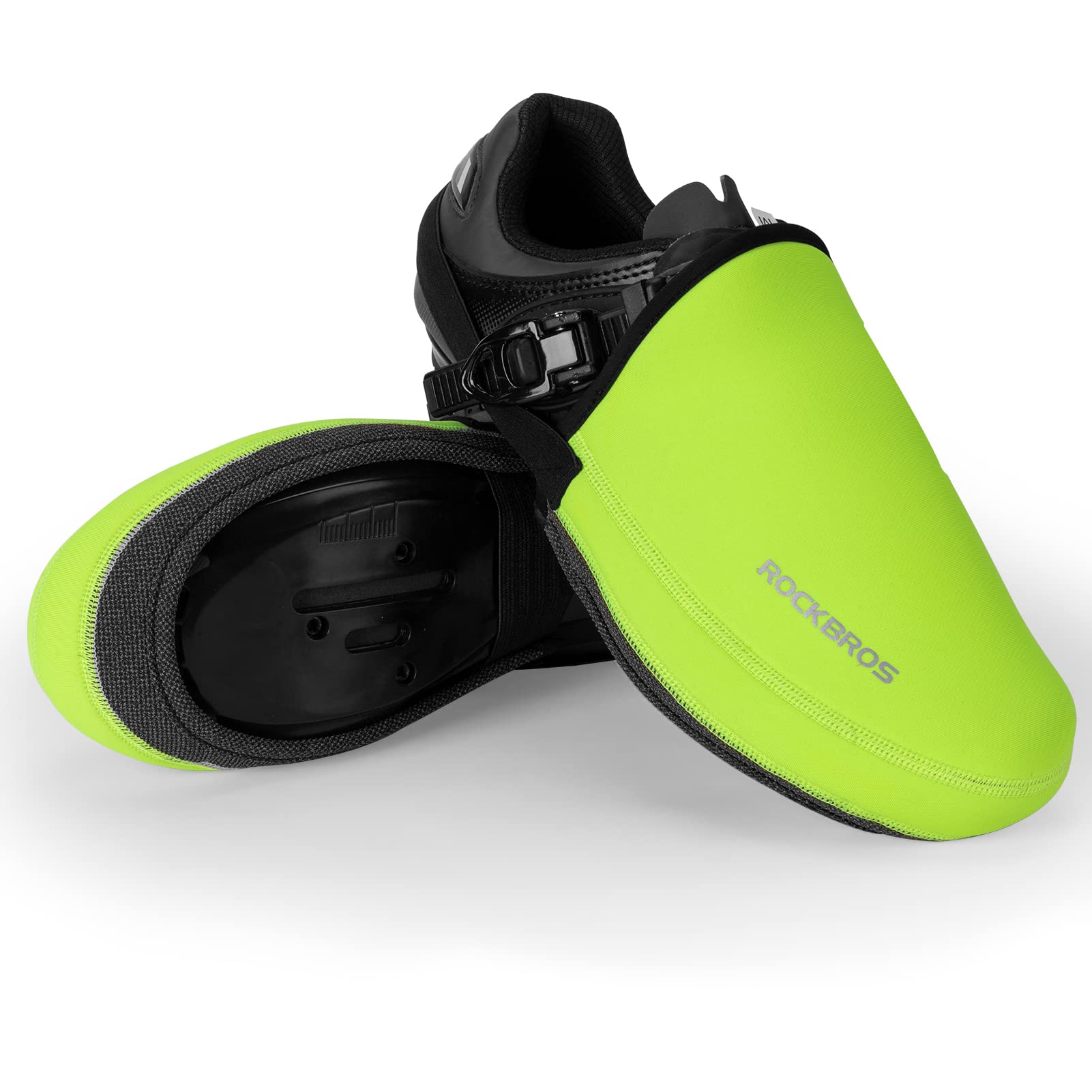 ROCKBROS Cycling Shoe Toe Covers Thermal Kevlar Bike Overshoes for Men Women - Image 2