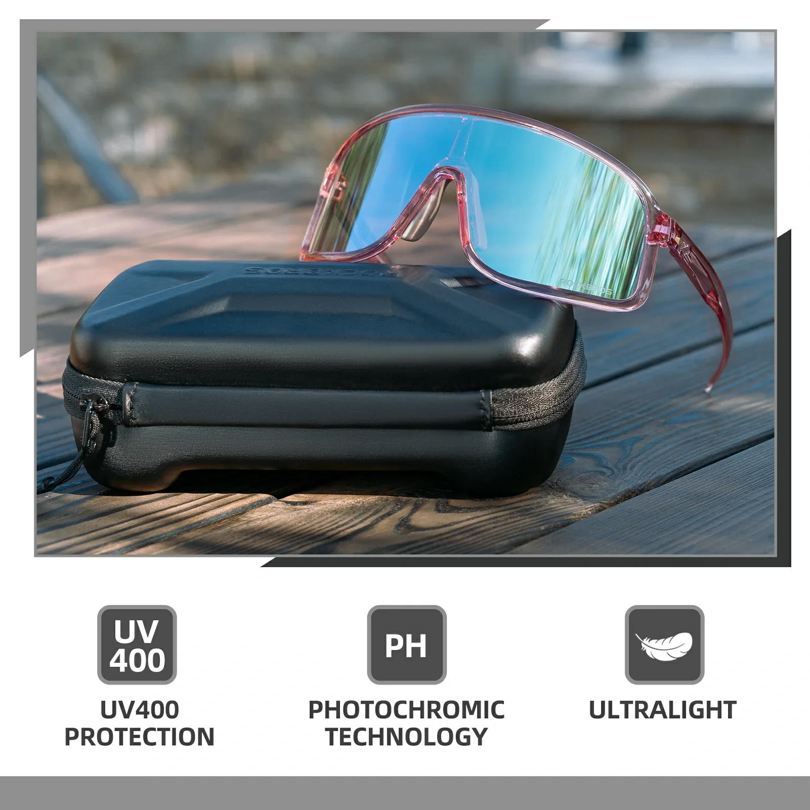 Polarized Photochromic Cycling Sunglasses - Image 14