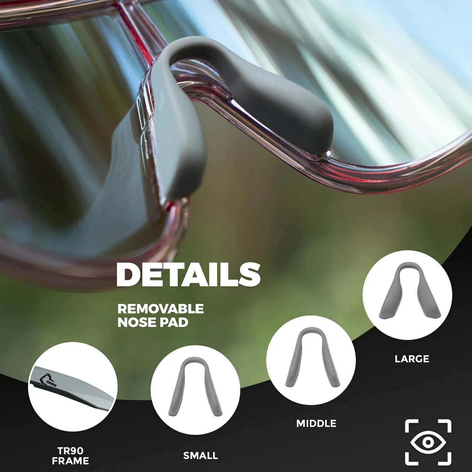 Polarized Photochromic Cycling Sunglasses - Image 16