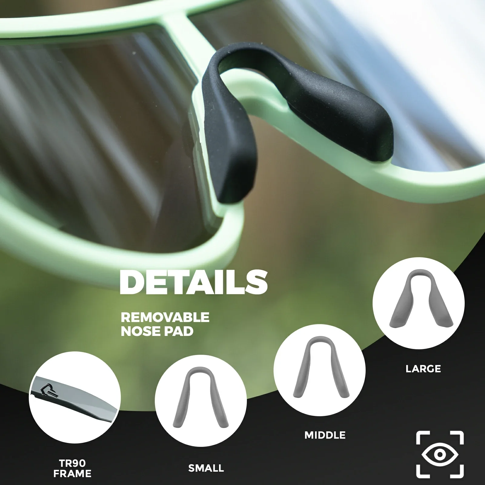 Polarized Photochromic Cycling Sunglasses - Image 31